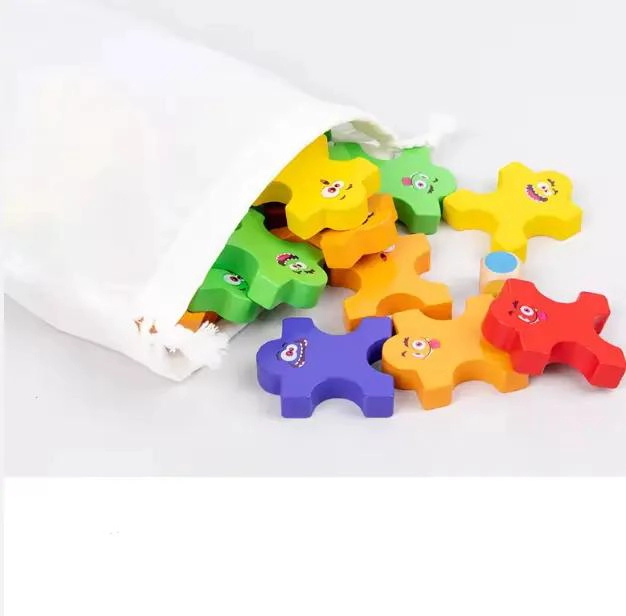 JUGUETE APILABLE MONTESSORI DE MADERA MULTICOLOR - 4