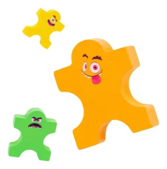 JUGUETE APILABLE MONTESSORI DE MADERA MULTICOLOR - 5