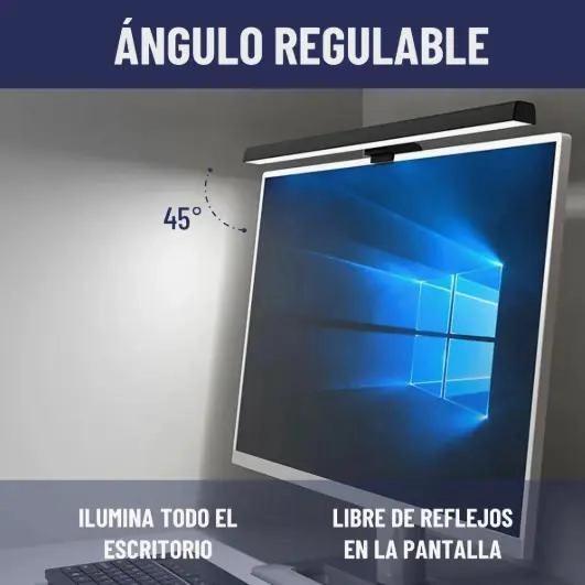 BARRA DE LUZ LED USB PARA MONITOR CON 3 TONOS DE LUZ - 2