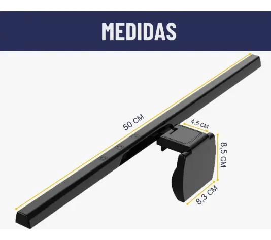 BARRA DE LUZ LED USB PARA MONITOR CON 3 TONOS DE LUZ - 5