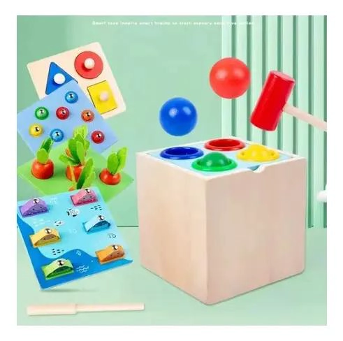 CAJA DE PERMANENCIA DE OBJETOS 5 EN 1 MONTESSORI - 3