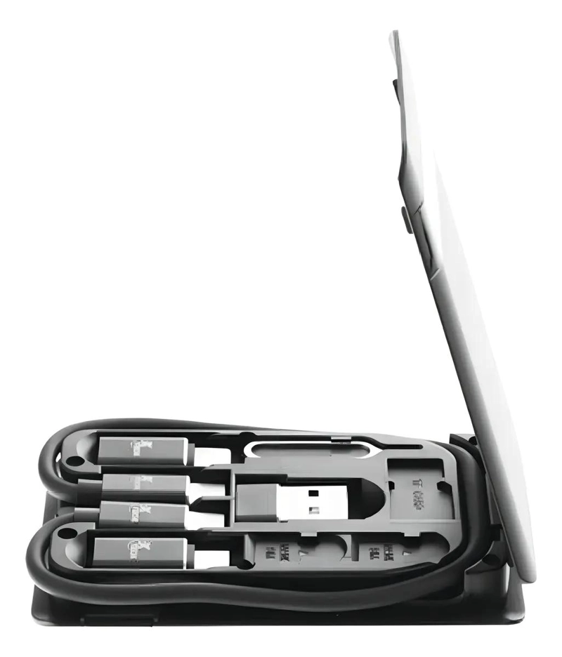 ESTUCHE PORTATIL CON MULTI CABLE TIPO C - 4