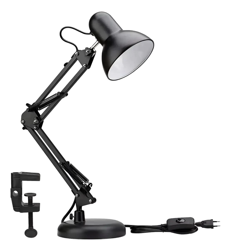 LAMPARA FLEXIBLE PARA ESCRITORIO CON CLIP - 1