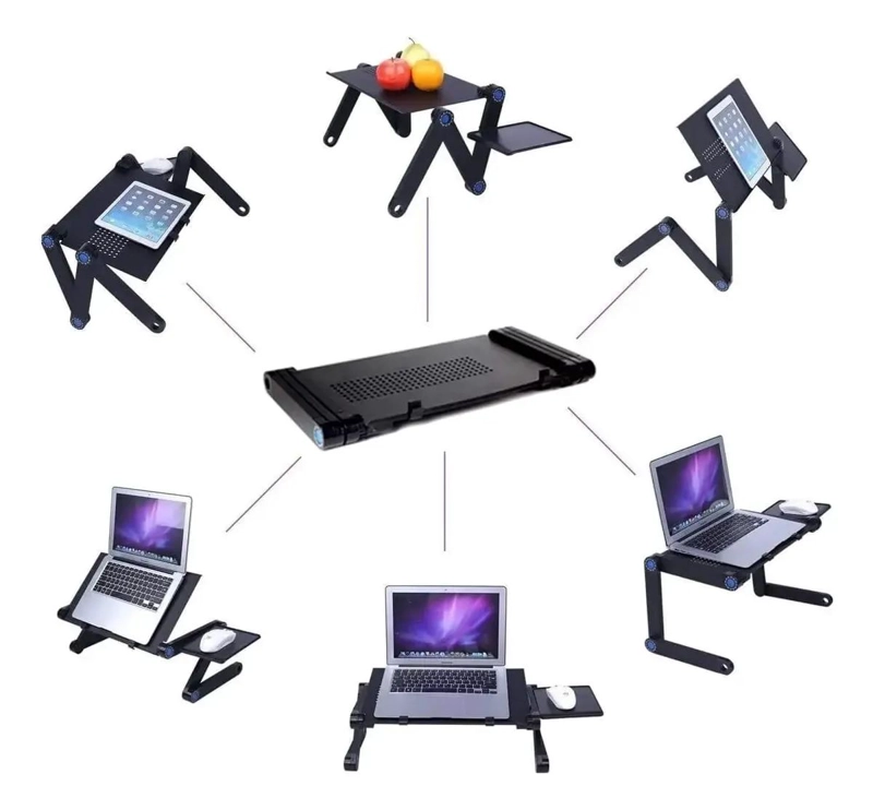 MESA SOPORTE AJUSTABLE PARA LAPTOP EN CAMA Y SOFA - 5
