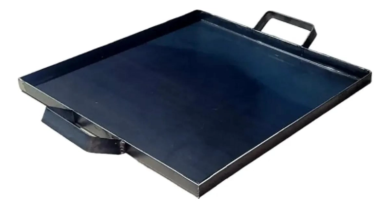 PLANCHA CHURRASQUERA PARA 4 QUEMADORES 45X45X3 CM - 2