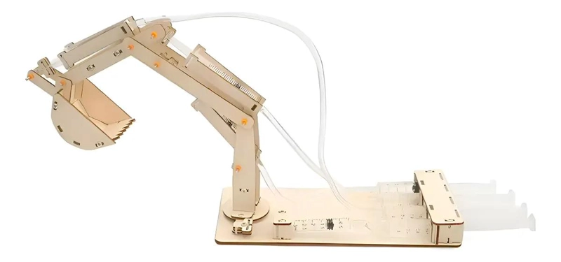 KIT PARA CONSTRUIR EXCAVADORA HIDRAULICA EDUCATIVA - 1