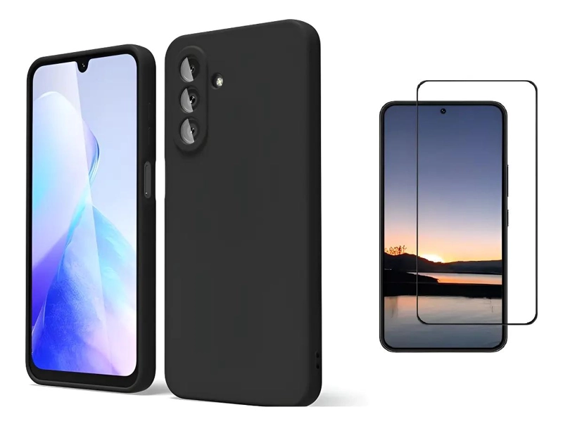 GENÉRICO CARCASA PROTECTORA PARA GALAXY A26 A36 A56 CON LAMINA DE