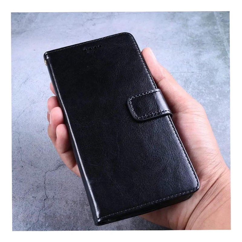 CARCASA FLIP COVER PARA SAMSUNG A17 NEGRA - 3