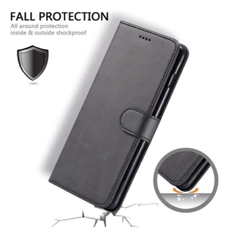 CARCASA FLIP COVER PARA SAMSUNG A17 NEGRA - 4