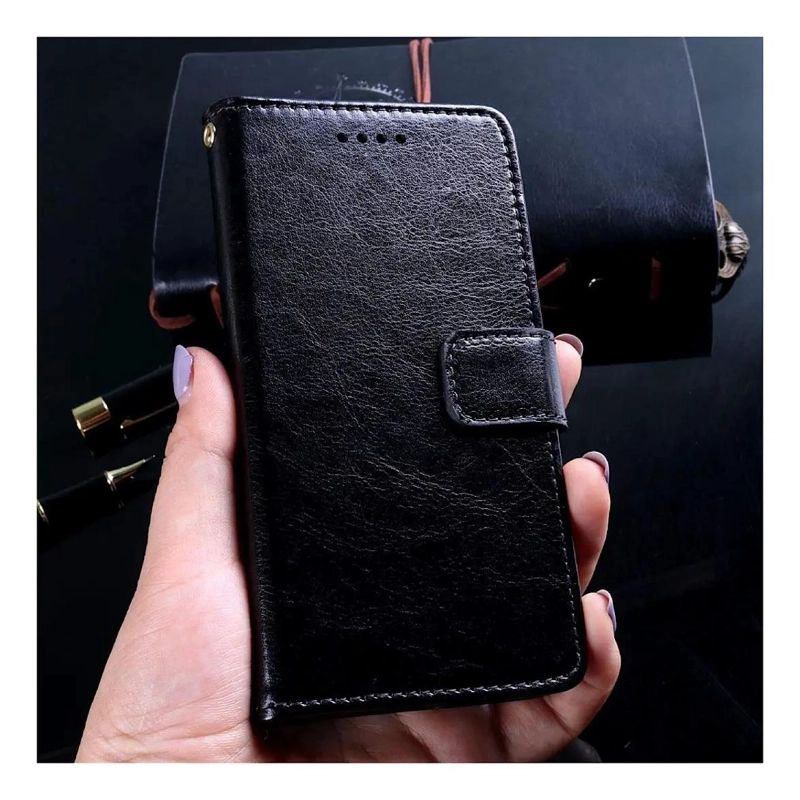 CARCASA FLIP COVER PARA SAMSUNG A17 NEGRA - 5