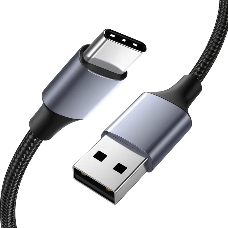 GENÉRICO CABLE USB TIPO C 3 METROS CARGA RAPIDA 3A