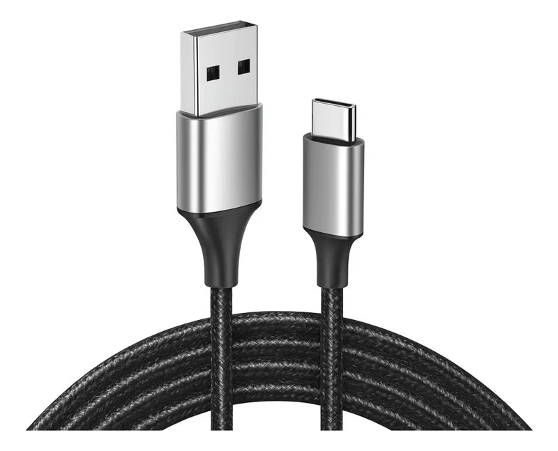 CABLE USB TIPO C 3 METROS CARGA RAPIDA 3A - 2