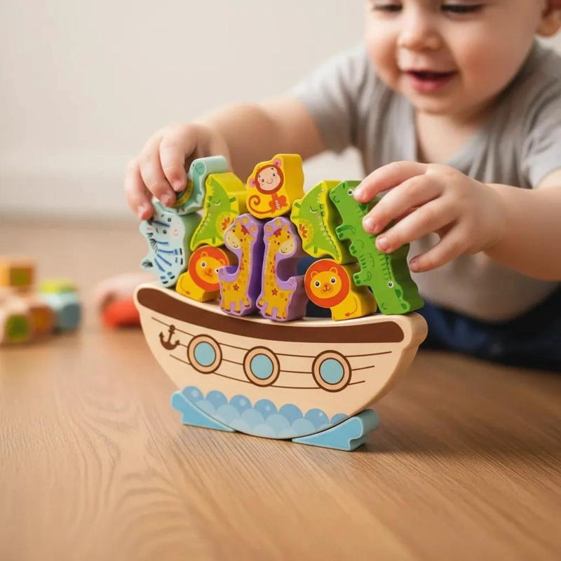 JUEGO DIDACTICO DE BALANCE Y EQUILIBRIO CON ANIMALES - 1