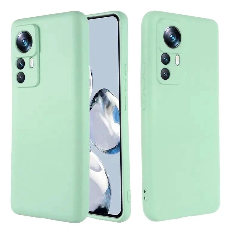 GENÉRICO CARCASA SILICONA SLIM PARA XIAOMI 12T Y 12T PRO CON VIDRI