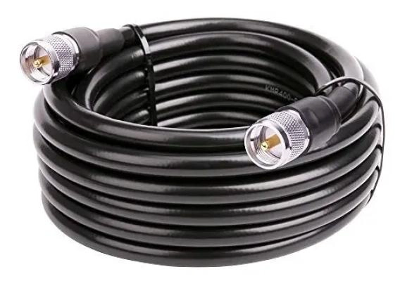 CABLE COAXIAL RG8 DE 20 METROS CON CONECTORES MACHO PL259 - 3
