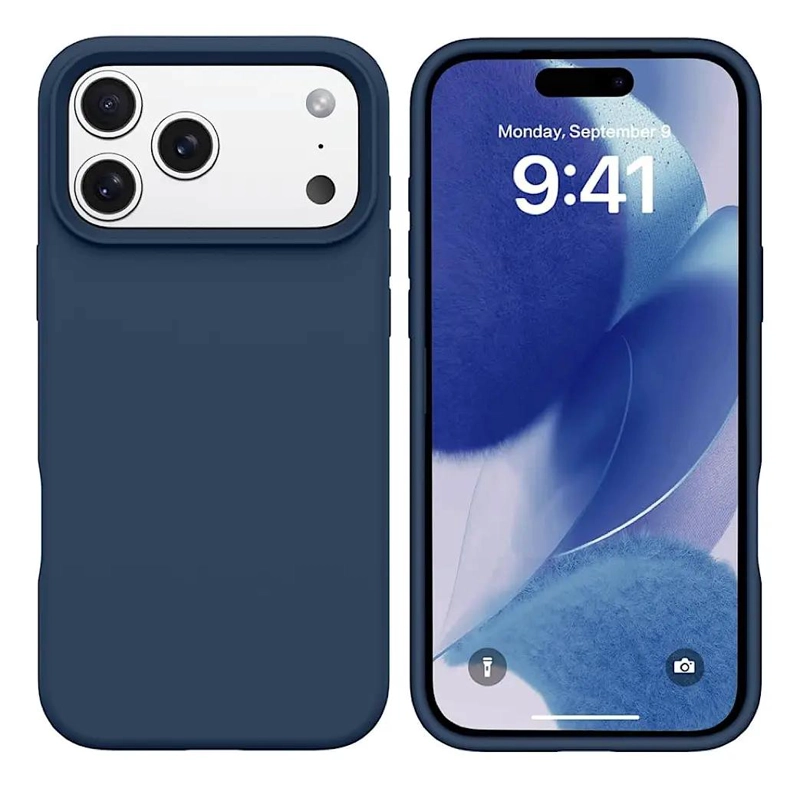 GENÉRICO CARCASA DE SILICONA SUAVE PARA IPHONE 17 PRO MAX
