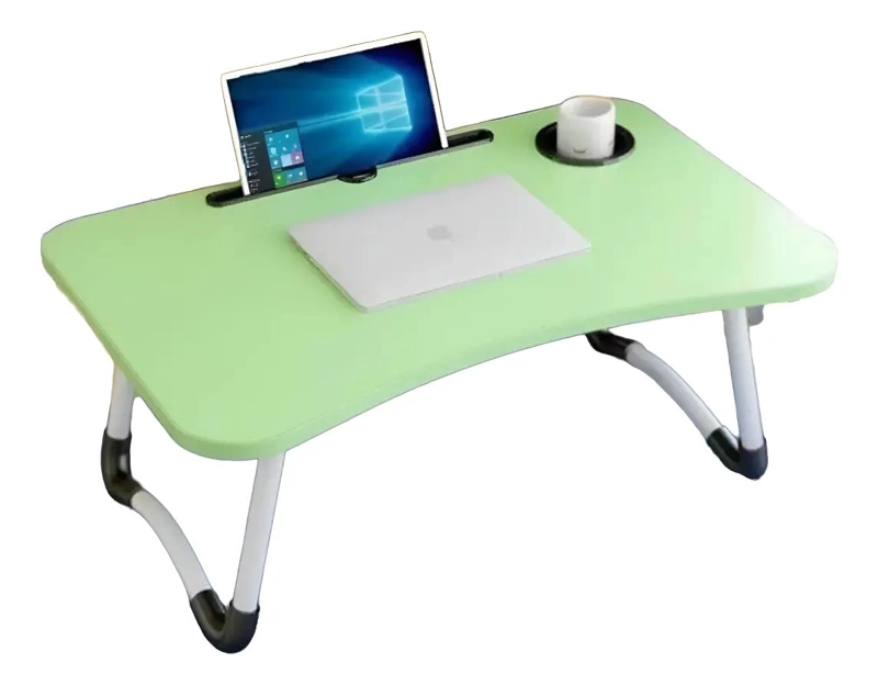MESA PLEGABLE PARA LAPTOP CON SOPORTE AJUSTABLE Y ANTIDESLIZANTE - 3