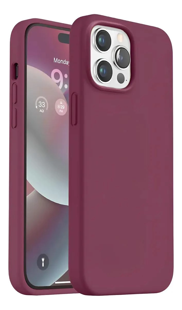 GENÉRICO CARCASA DE SILICONA PARA IPHONE 14 PRO