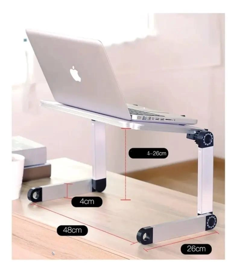 MESA ESCRITORIO PORTATIL CON ALTURA REGULABLE PARA LAPTOP - 4