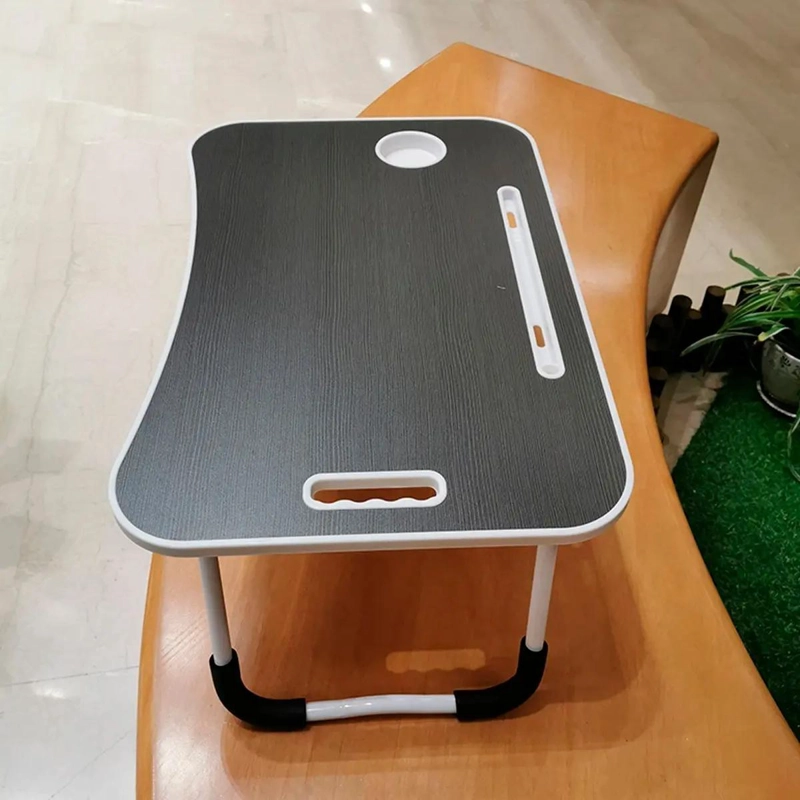 MESA PLEGABLE MULTIFUNCION PARA CAMA CON PORTA VASO - 2