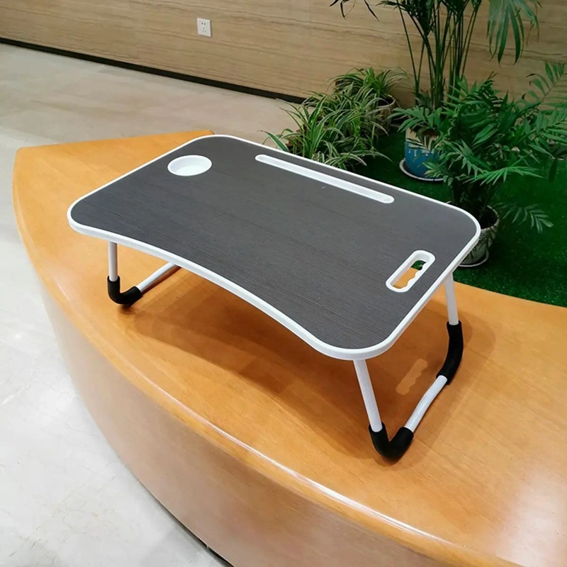 MESA PLEGABLE MULTIFUNCION PARA CAMA CON PORTA VASO - 3