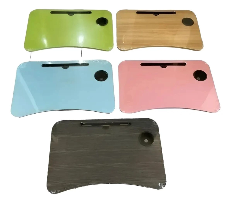 MESA CAMA PLEGABLE VERDE CON ELEVACION 60X40 CM - 2