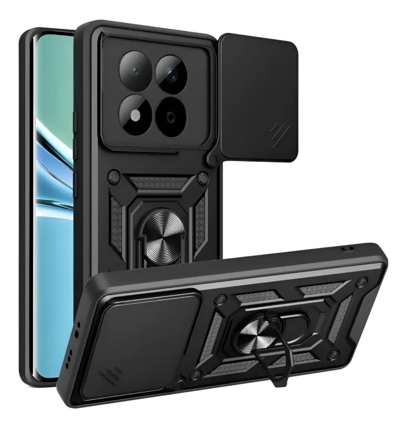 GENÉRICO CARCASA RESISTENTE CON ANILLO PARA XIAOMI NOTE 15 PRO 5G