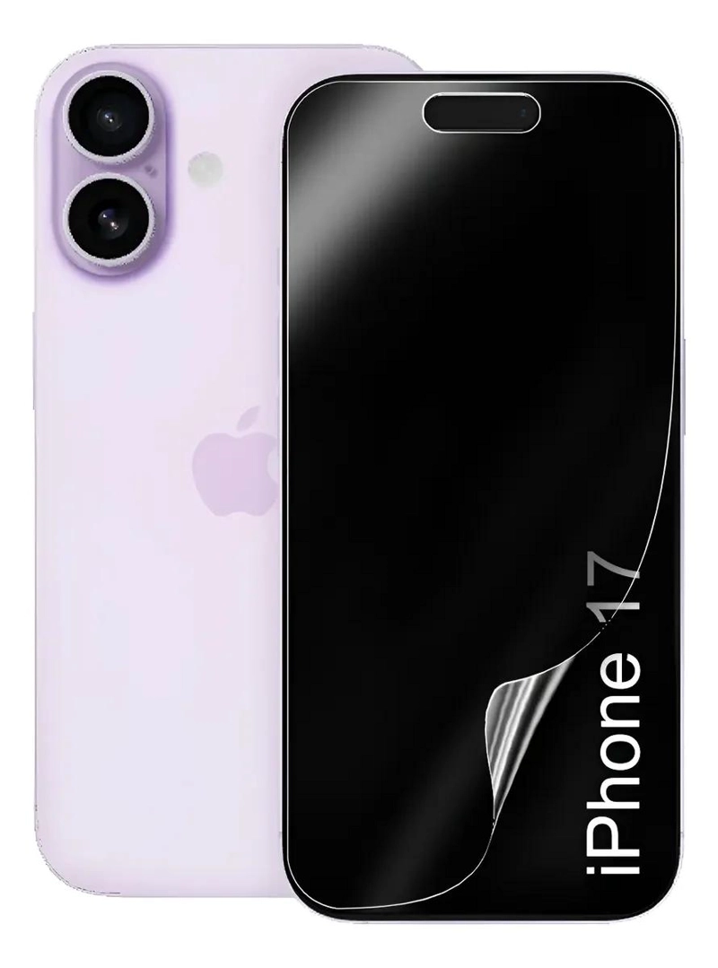 GENÉRICO LAMINA HIDROGEL MATTE ANTI GRASA PARA IPHONE 17