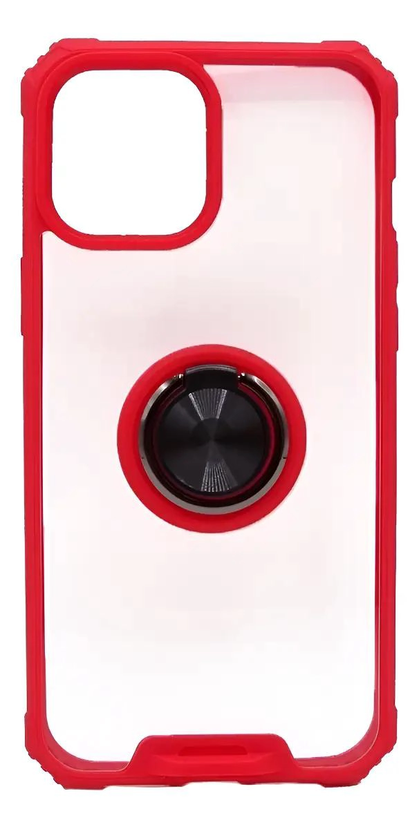 GENÉRICO CARCASA CON SOPORTE ANILLO PARA IPHONE 12 Y 12 PRO