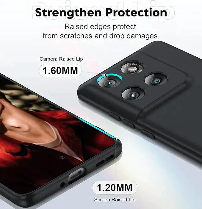 CARCASA SILICONA SLIM PARA MOTOROLA EDGE 60 Y PRO - 3