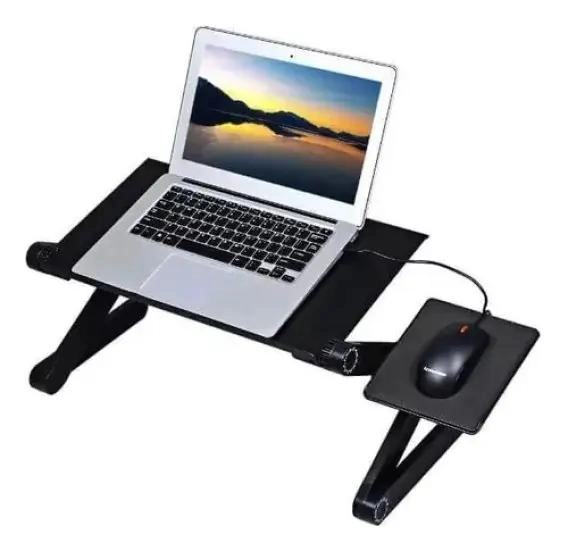 MESA PLEGABLE MULTIFUNCIONAL PARA NOTEBOOK CON VENTILADOR - 2