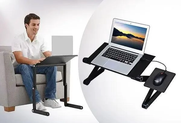 MESA ESCRITORIO PORTATIL PLEGABLE PARA NOTEBOOK - 2
