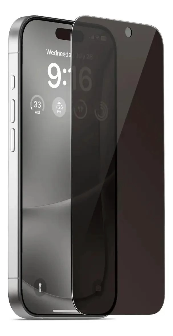 GENÉRICO LAMINA PROTECTORA DE VIDRIO ANTIESPIA PARA IPHONE 16 PLUS