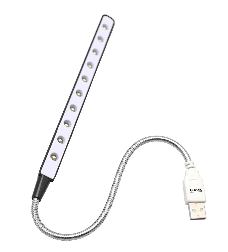 LAMPARA LED USB FLEXIBLE PARA NOTEBOOK - 1