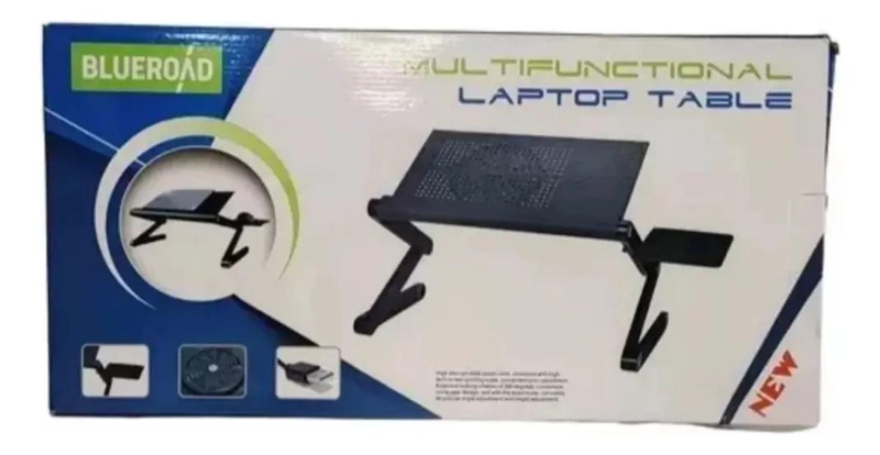 MESA SOPORTE AJUSTABLE PARA LAPTOP EN CAMA Y SOFA - 4