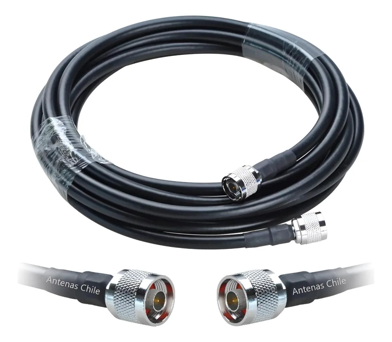 CABLE COAXIAL LMR400 25M CON CONECTORES TIPO N 50 OHM - 1