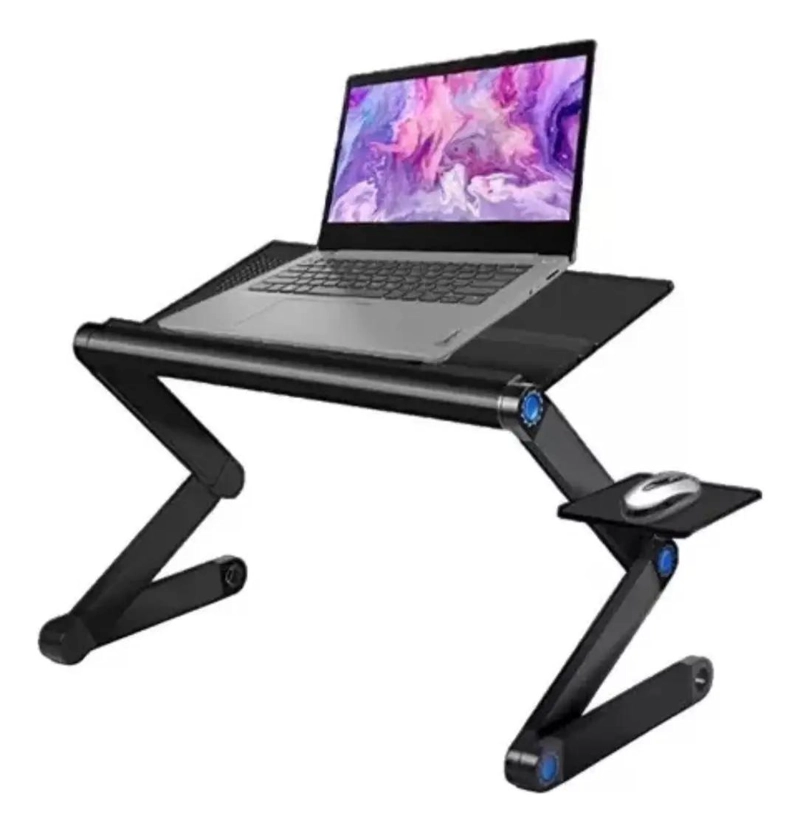 MESA SOPORTE AJUSTABLE PARA LAPTOP EN CAMA Y SOFA - 2