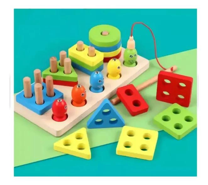 JUEGO DE PESCA MAGNE TICO MONTESSORI PARA NIÑOS - 3