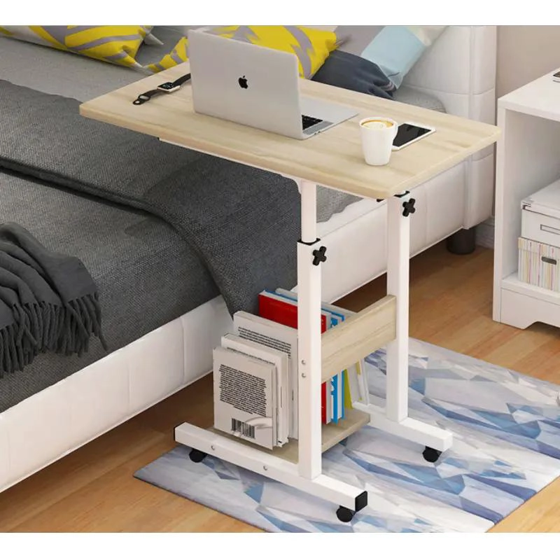 MESA DE COMPUTADOR AJUSTABLE EN ROBLE - 2