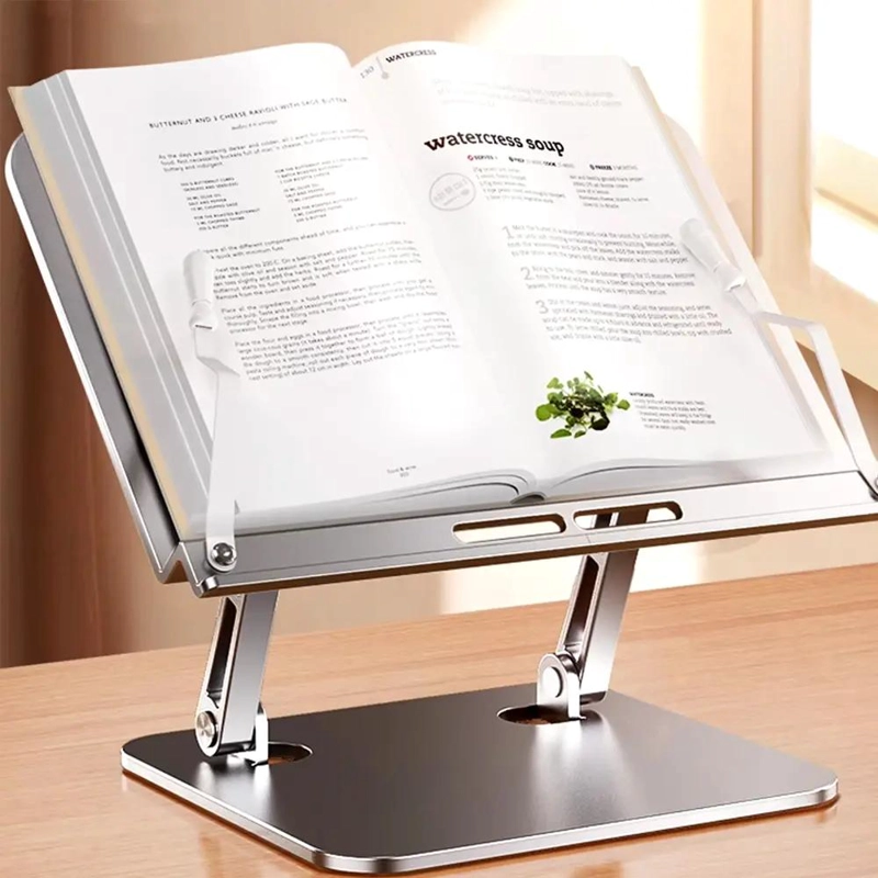 MESA SOPORTE PARA NOTEBOOK Y LIBROS DE ALUMINIO - 2