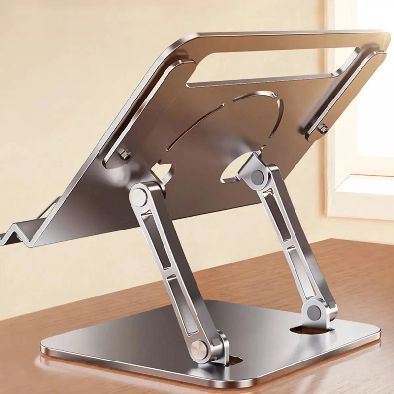 MESA SOPORTE PARA NOTEBOOK Y LIBROS DE ALUMINIO - 4