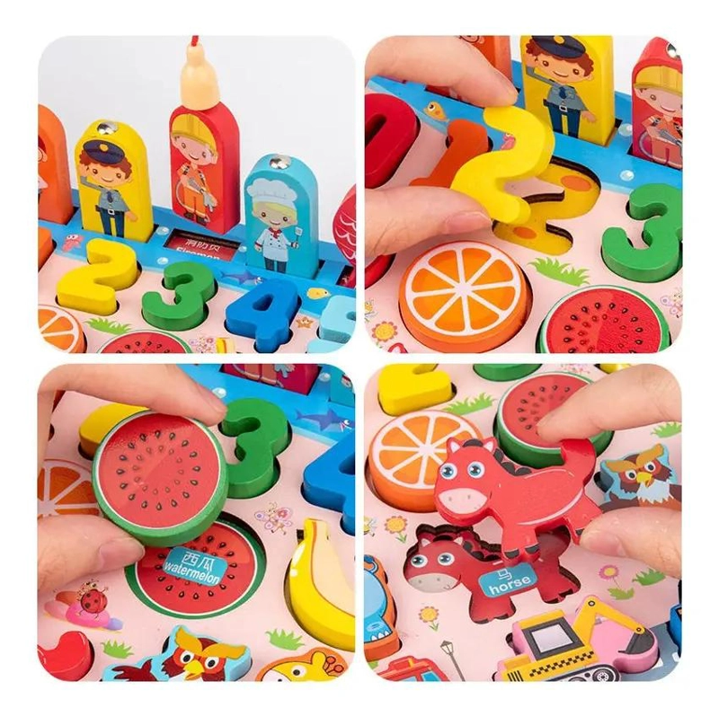 JUGUETES EDUCATIVOS DE MADERA PARA NIÑOS - 3