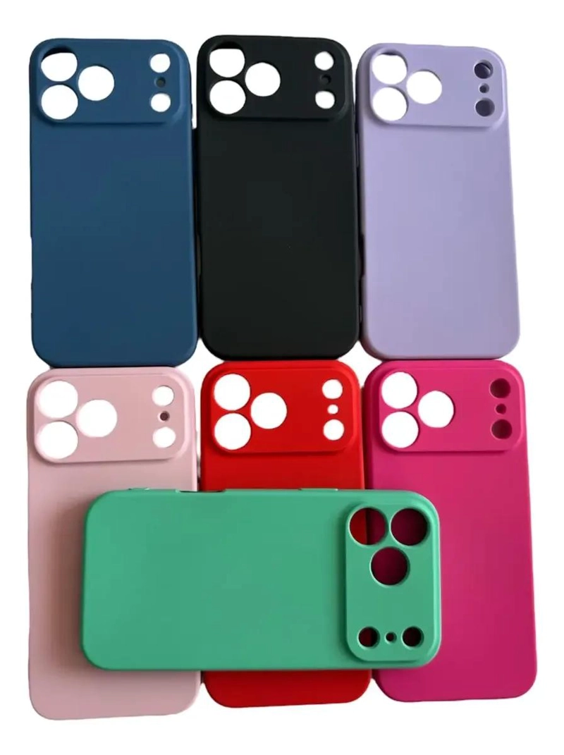 GENÉRICO FUNDA SILICONA PARA IPHONE 17 PRO MAX COLOR