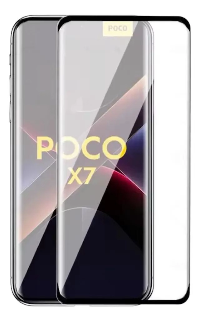 LAMINA DE VIDRIO TEMPLADO PARA PANTALLA XIAOMI POCO X7 5G - 1