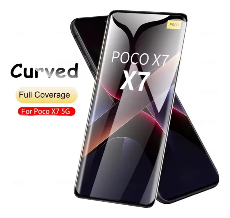 LAMINA DE VIDRIO TEMPLADO PARA PANTALLA XIAOMI POCO X7 5G - 2