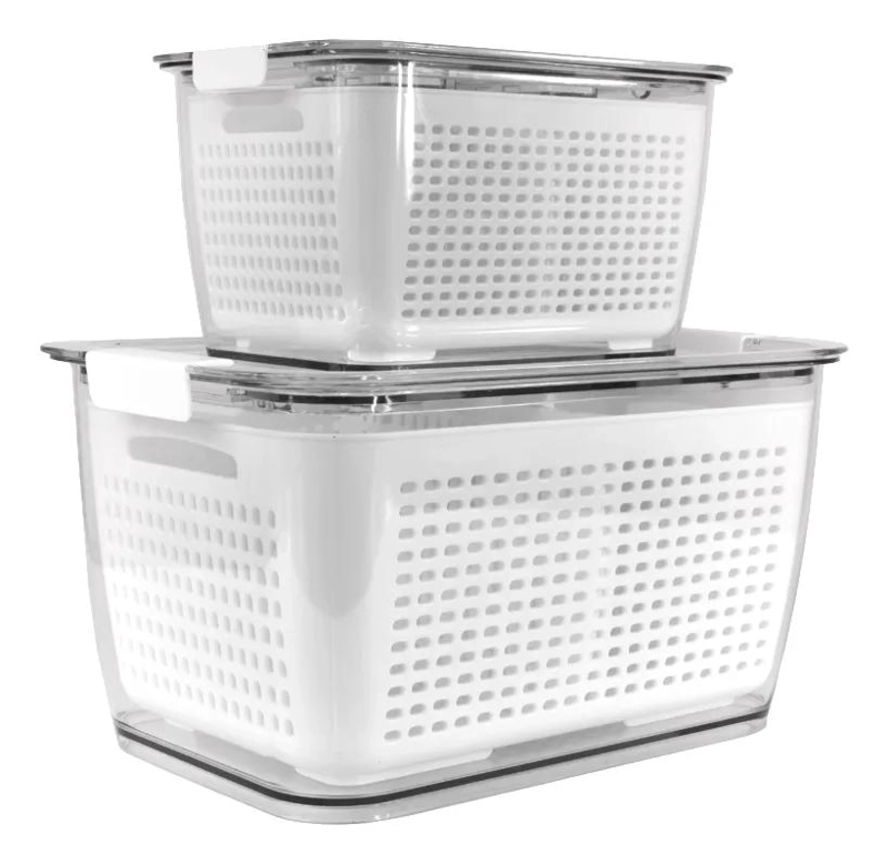 PACK ORGANIZADOR PARA REFRIGERADOR TALLAS M Y L - 1
