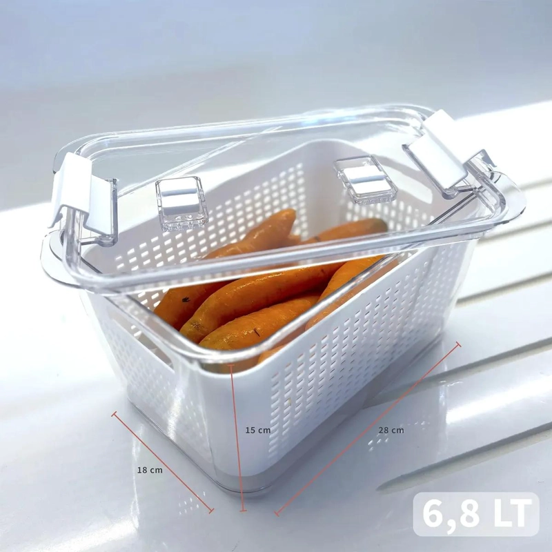 PACK ORGANIZADOR PARA REFRIGERADOR TALLAS M Y L - 4