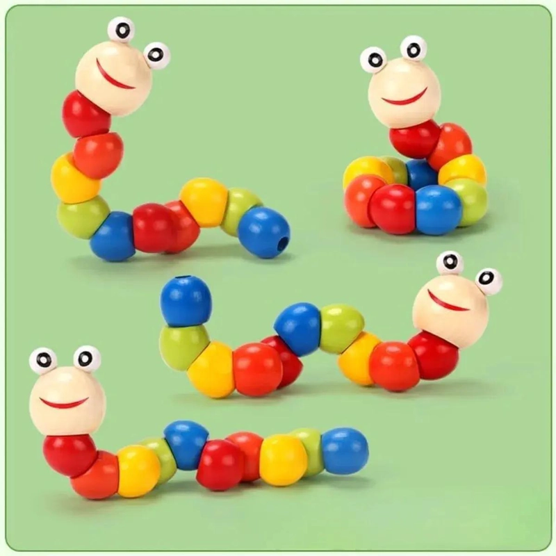 PACK 11 JUGUETES DIDACTICOS DE MADERA MONTESSORI PARA NIÑ - 5