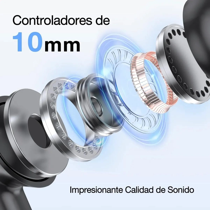 AUDIFONOS INALAMBRICOS BLUETOOTH 5.3 TACTILES IN-EAR - 4
