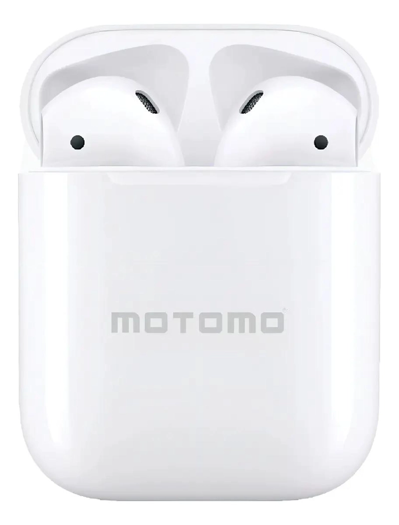 AUDIFONOS INALAMBRICOS MOTOMO AIR 2 CON ESTUCHE DE CARGA - 1
